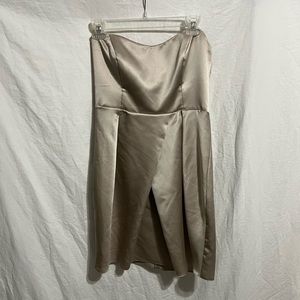 Occasions by Jim Hjelm Dress - Bridesmaid/Special Occasion - Champagne - Size 6